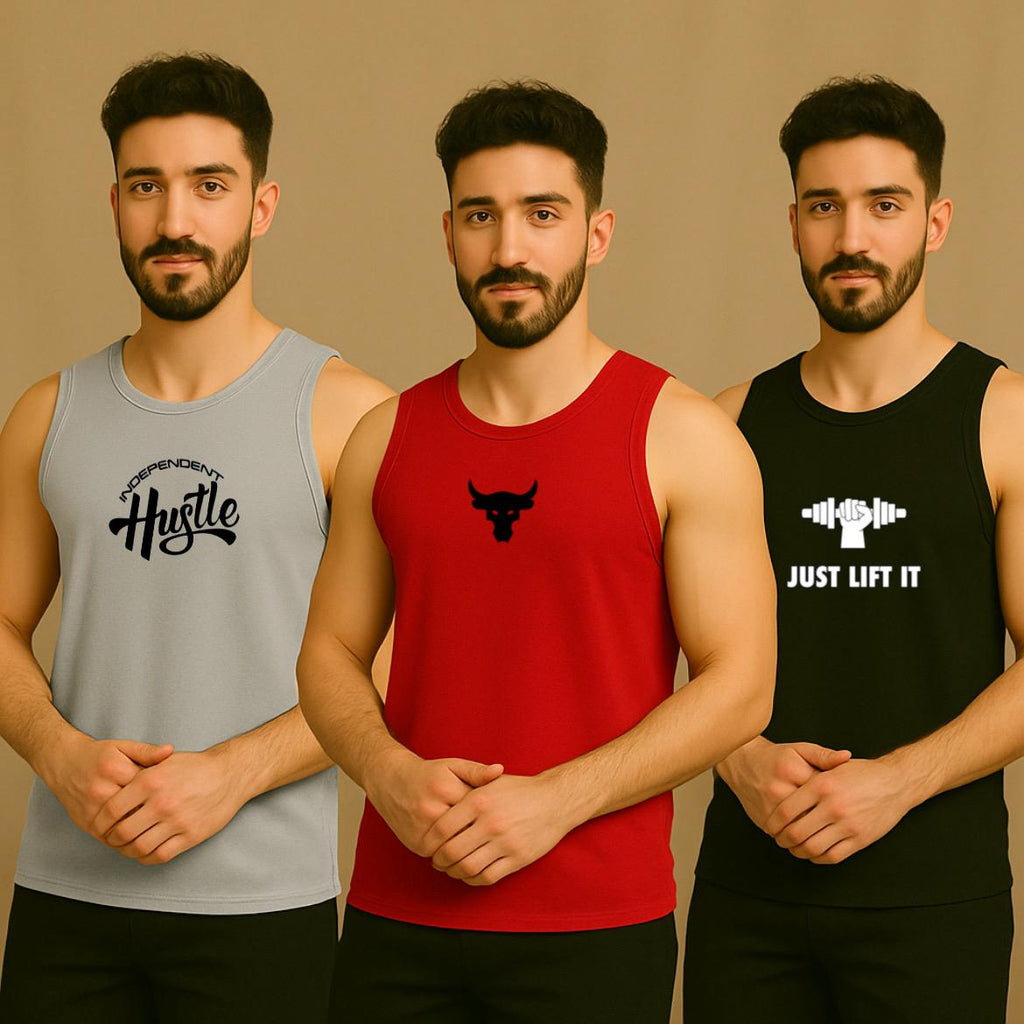 Pack of 3 Gym vest