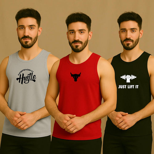 Pack of 3 Gym vest